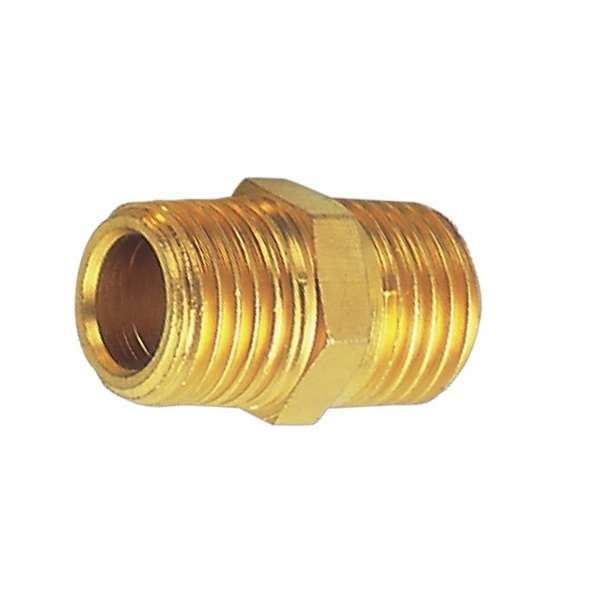 AirCraft - Nipple Brass 3/4x3/4 M/M - 2 Pack