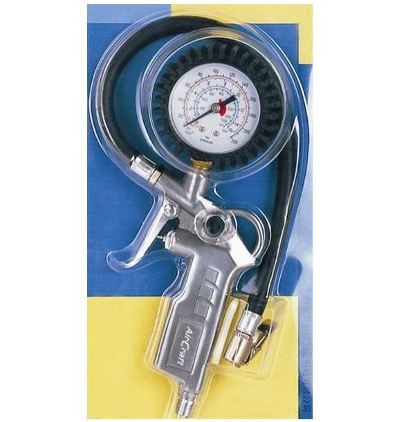 AirCraft - Tyre Inflator With Gauge - 2 Pack