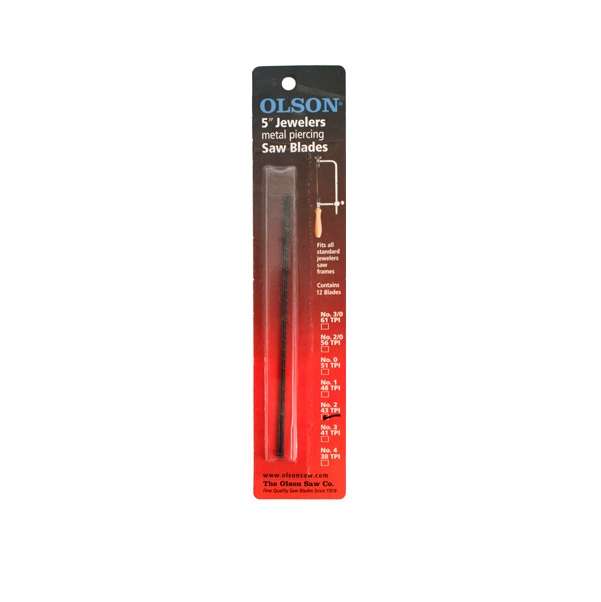 Tork Craft - Jewelers Metal Piercing Saw Blades 43Tpi 12/Pk - 2 Pack