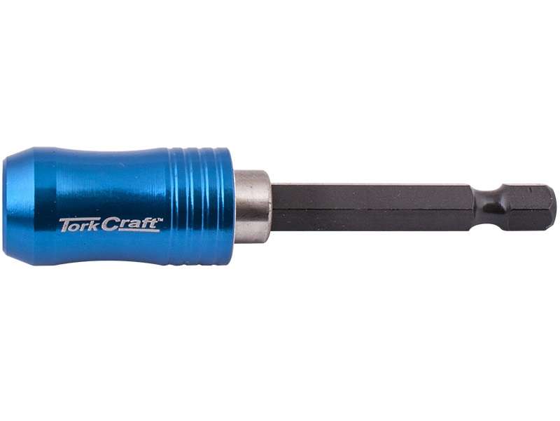 Tork Craft - One Touch Magnetic Bit Holder 75mm Carded - 2 Pack