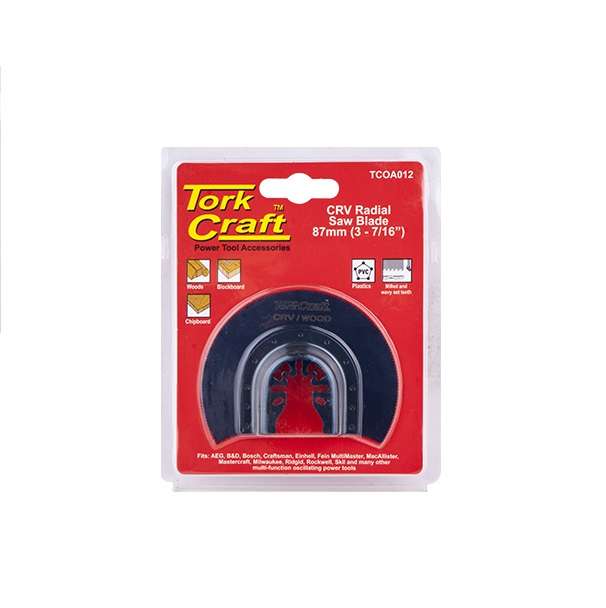 Tork Craft - Quick Change Radial Saw Blade 87mm(3-7/16) Crv - 2 Pack