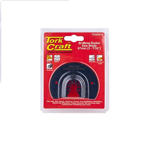 Tork Craft - Quick Change Radial Saw Blade 87mm(3-7/16) M42 - 2 Pack