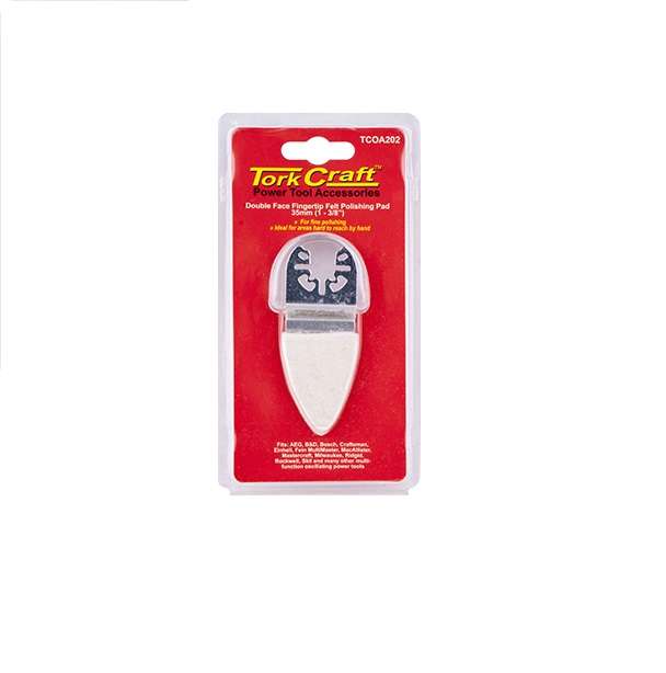Tork Craft - Quick Change Base & Arbor 35mm D/F Polishing Pad - 2 Pack