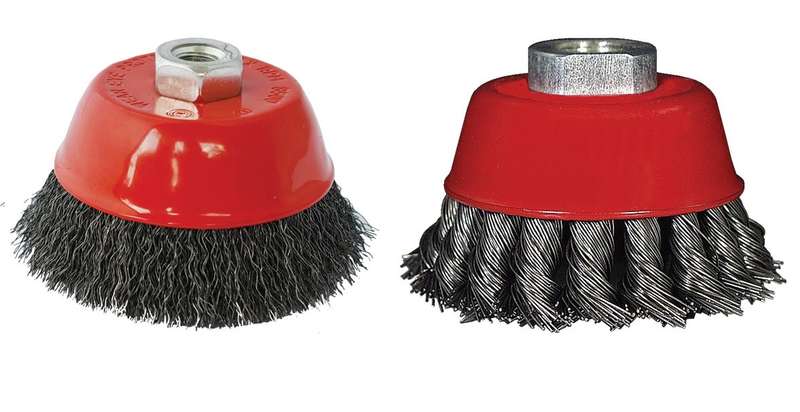 Tork Craft - Wire Cup Brush 75mm x M14 Set 2Piece - 2 Pack