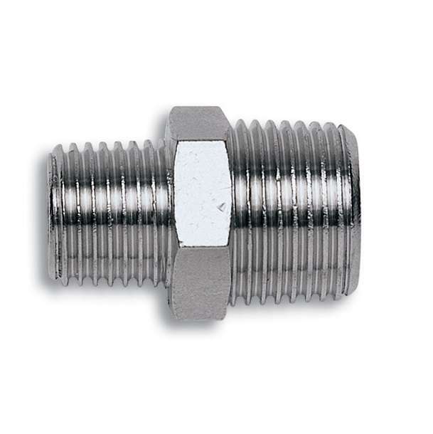 GAV - Taper Reducer Nipple 1/4 x 1/2 M/M Packaged - 2 Pack