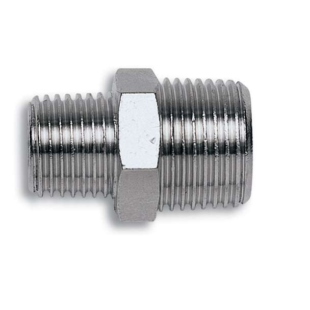 GAV - Taper Reducer Nipple 3/8 x 1/2 M/M Packaged - 2 Pack