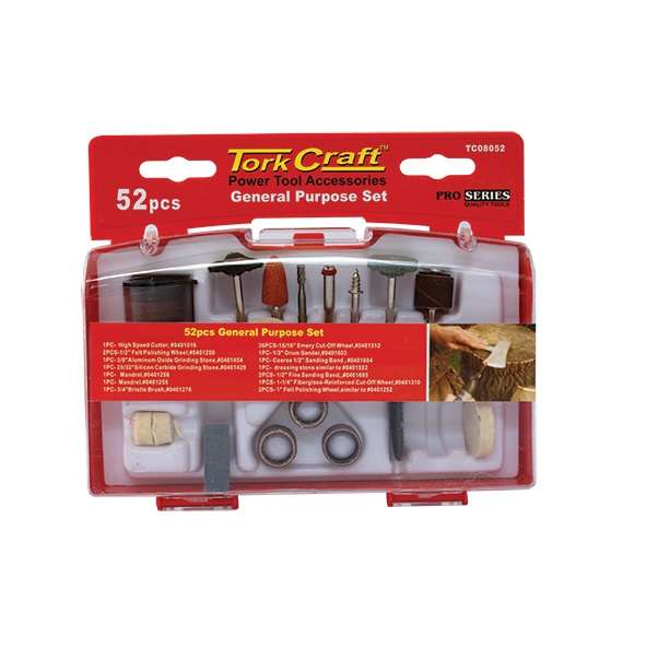 Tork Craft - Mini Rotary General Purpose Set 52 Piece - 2 Pack