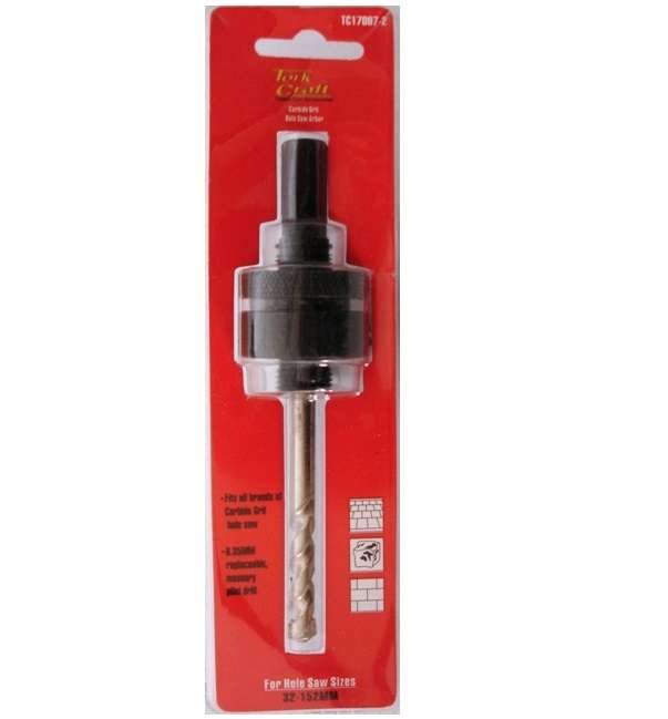 Tork Craft - Mandrel Carbide Grit Hole Saw 32 - 152mm - 2 Pack