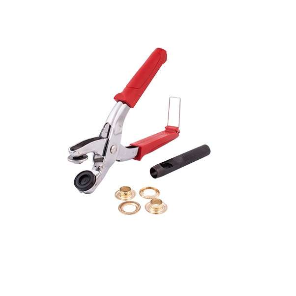 Tork Craft - Grommet Setting Tool Kit C/W 10Piece Eyelets 12mm - 2 Pack