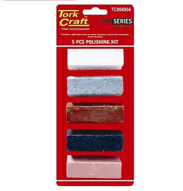 Tork Craft - Polishing Compound Kit 5Piece - 2 Pack