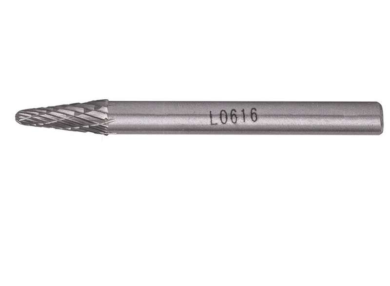Tork Craft - Rotary Burr Tungsten 6x16x6mm Conical - 2 Pack