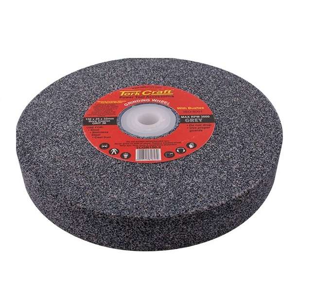 Tork Craft - Grinding Wheel 150x25x32mm Bore Coarse 36Gr - 2 Pack