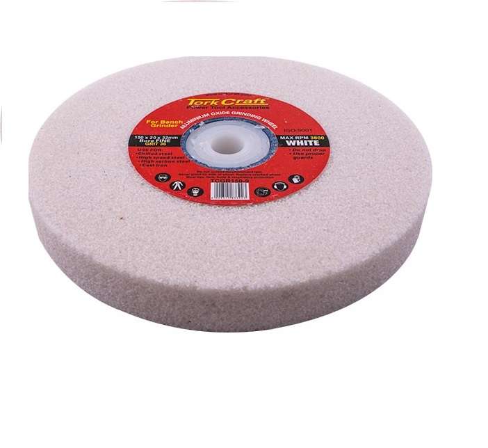 Tork Craft - Grinding Wheel 150x20x32mm White Coarse 36Gr - 2 Pack