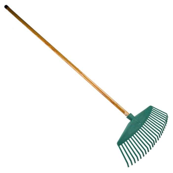 "Rake Small Plastic With Handle - 6 Pack"