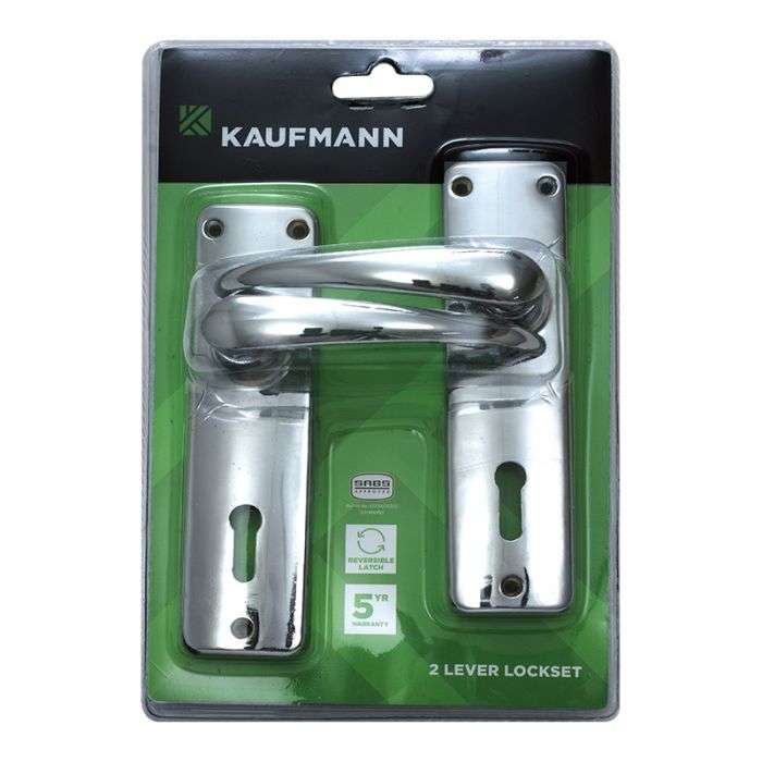 Kaufmann - Lockset 2L Mortice Die Cast Sabs - 2 Pack