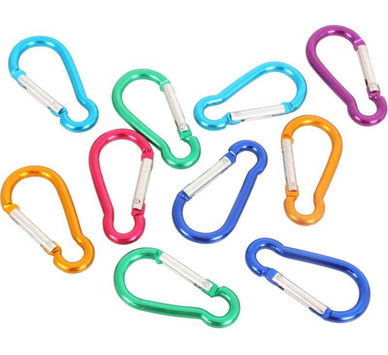 "Snap-Hook Aluminium 5x50mm - 12 Pack"
