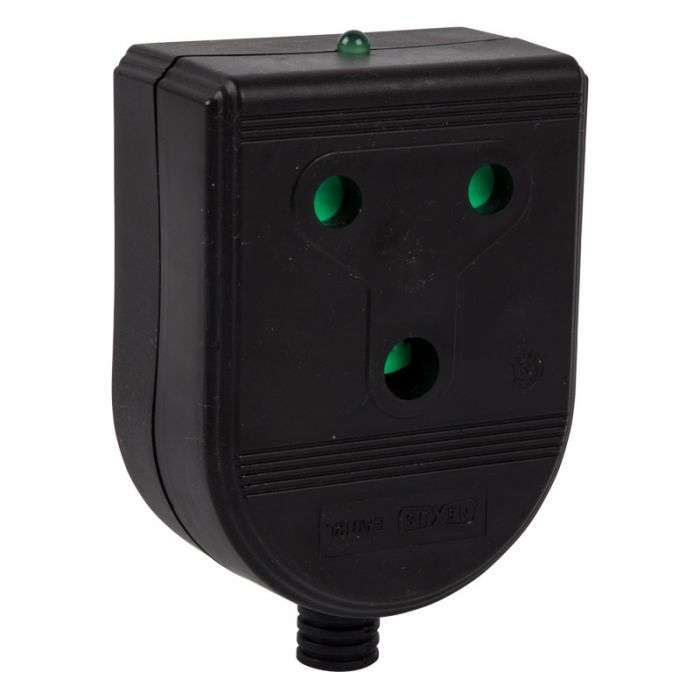 "Nexus - Janus Coupler Dbl Pvc 16A Black Pp - 8 Pack"