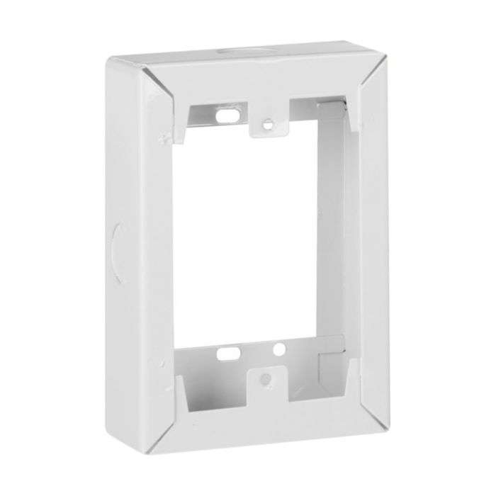 "Extension Box White Steel100X50mm - 45 Pack"