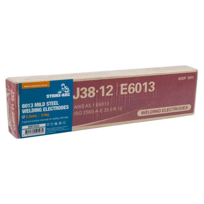 Strike-Arc - Welding Electrode M/Steel 2.50mm 2.5 kg - 2 Pack