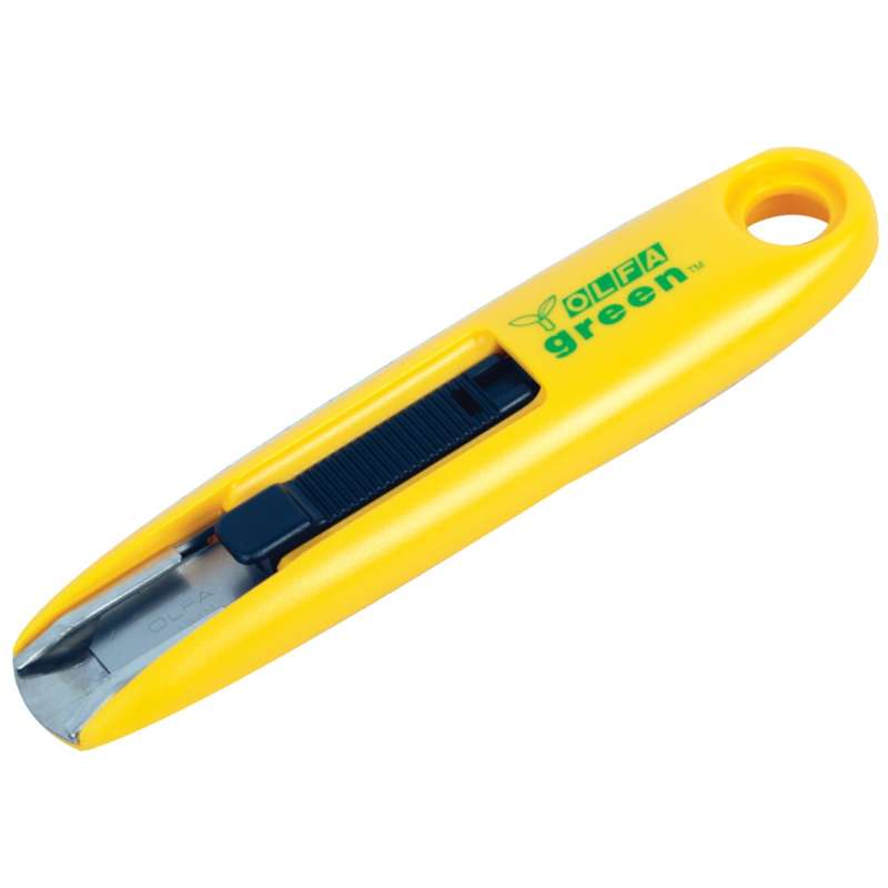 Olfa - Safety Cutter - Recycled Green W/12.5mm Blade Box - 2 Pack