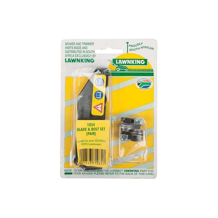 Lawnking - L/Mower Blade And Bolt Set Pr S-Cross - 2 Pack