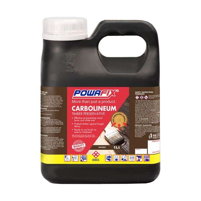 Powafix - Carbolineum 1L - 2 Pack