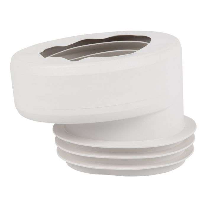 Wirquin - Pan Connector Offset & Fins 110mm Ra374