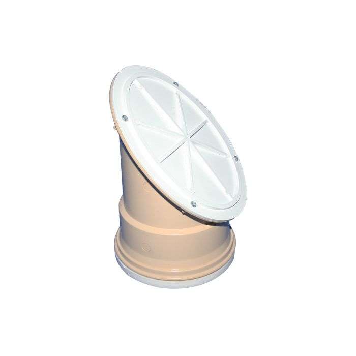 Waste Rodding Eye 45Deg Ug 110mm Sabs - 2 Pack