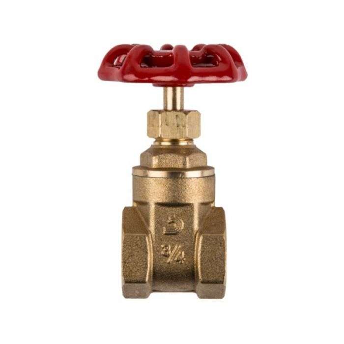 Gate Valve - Brass - Medium Duty - 40MM - 2 Pack