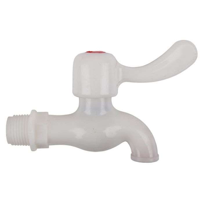 Kaufmann 15mm Plain Nylon Hose Tap - 2 Pack
