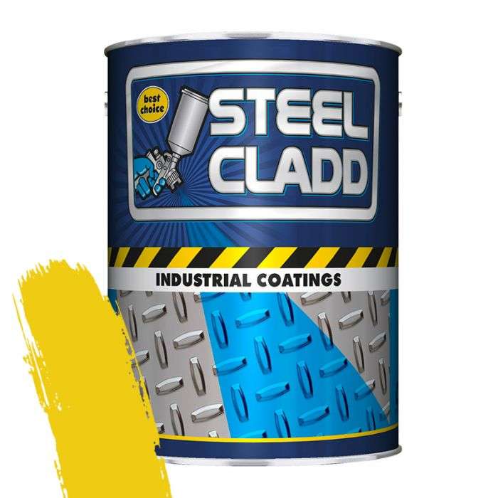 Bulk Pack x 2 Steel Cladd Quick Dry 1L Jd Yellow