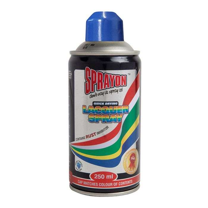 Sprayon - Std Spray Paint Electric Blue 250ml - 2 Pack