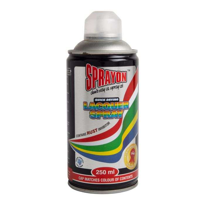 Sprayon - Std Spray Paint Matt Clear 250ml - 2 Pack