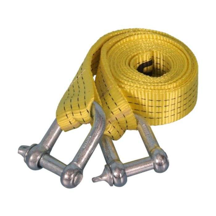 Securetech - Tow Strap Heavy & D Shackles 4Tonx50mm