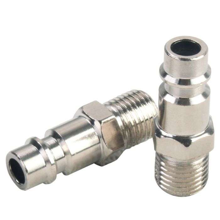 Rockworth Press-In Male Hose Coupler - 1/4