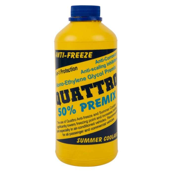 Quattro Anti-Freeze Summer Coolant - 1L