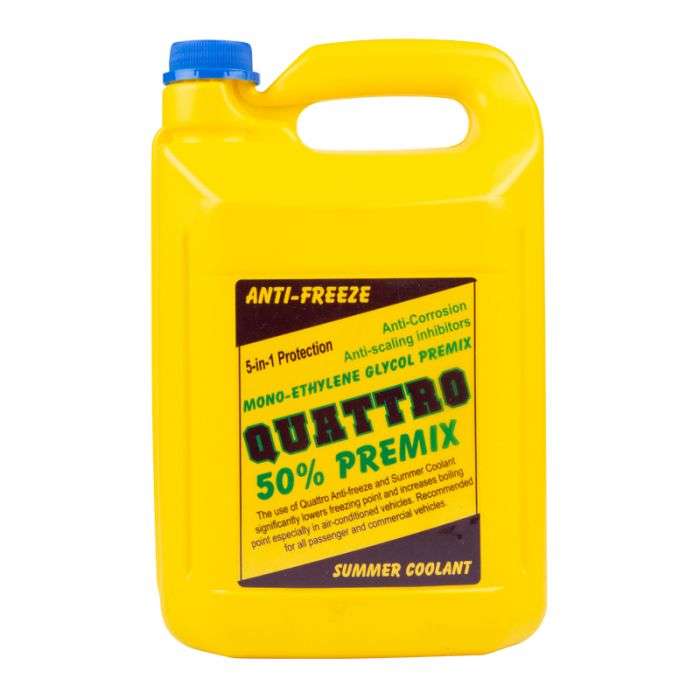 Quattro - Anti-Freeze Summer Coolant 5L - 2 Pack