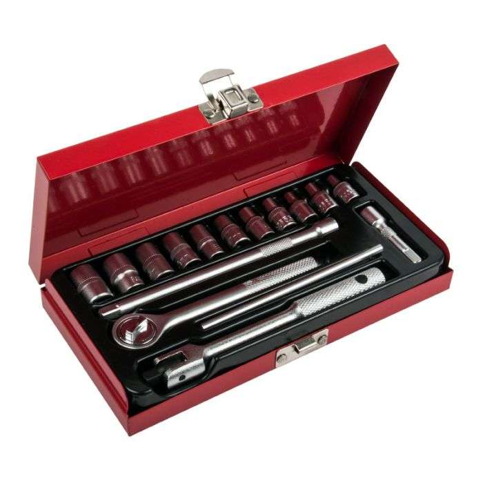 Kaufmann - X Socket Drive 1/4 16 Piecee 4-12mm