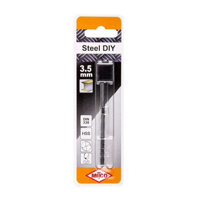Bulk Pack 5 x Mitco HSS Drill Bit - 3.5mm
