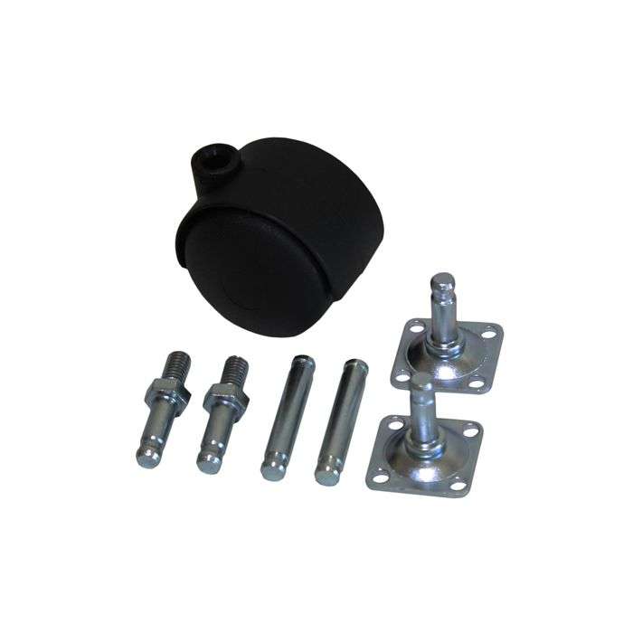 Caslad - Twin Wheel With Fittings 50mm