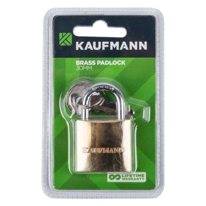 Kaufmann - 30mm Lock Brass