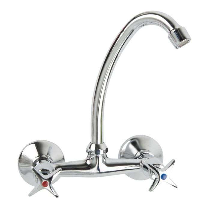 Tap Cross - Sink Mixer - Wall Type - 2 Pack