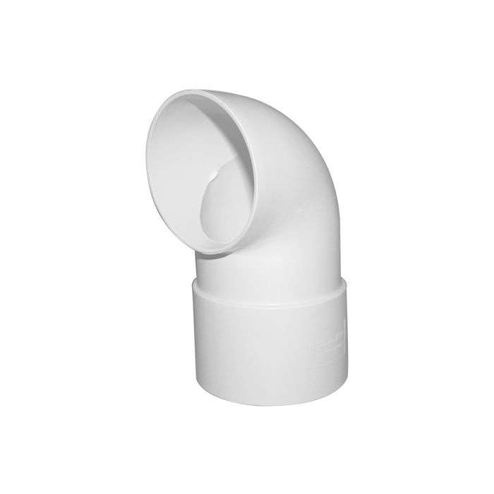 Agrinet Pvc Round Gutter Downpipe Shoe - Pack of 2