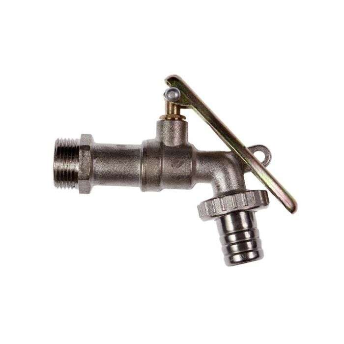 Bulk Pack x 2 Chrome Plated Lockup Bibcock - 20mm