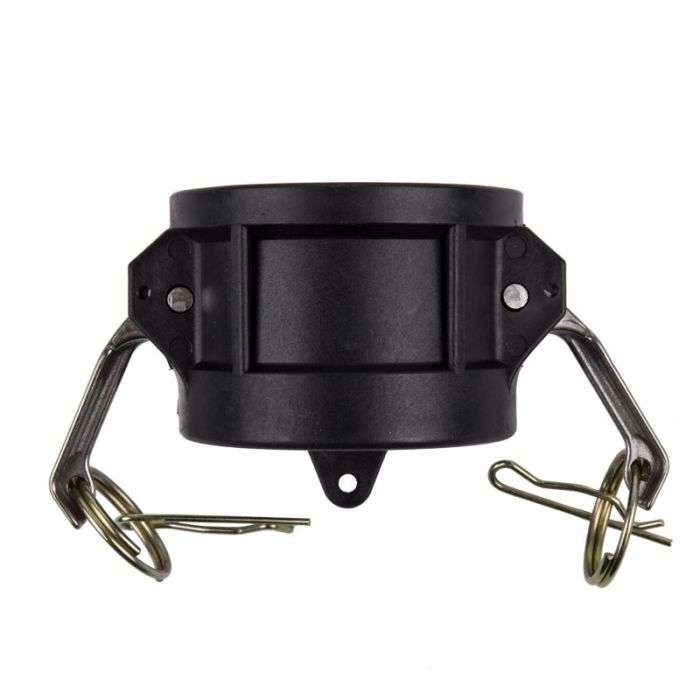 Bulk Pack x 2 Camlock PP Type DC Female End Cap - 80mm