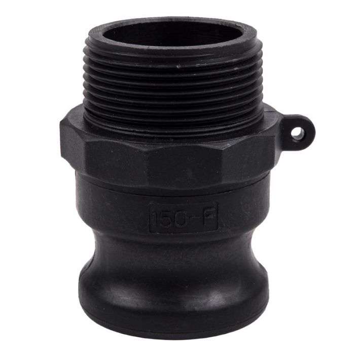 Camlock PP Type F Male Adaptor x Male BSP - 100mm