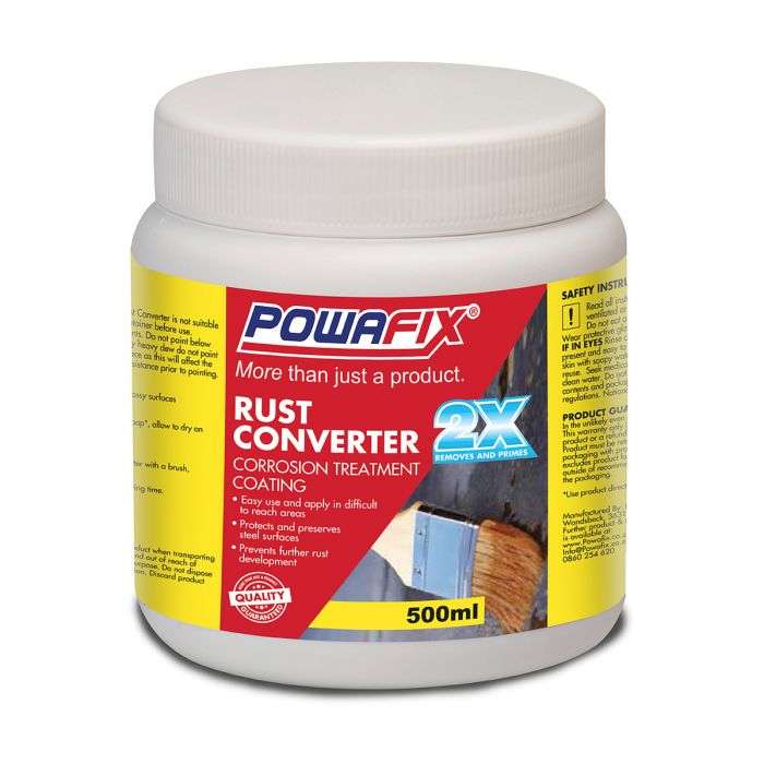 Powafix - Rust Converter 500ml - 2 Pack