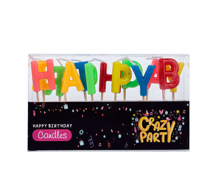 Birthday Candles - 13 Piece - Letters
