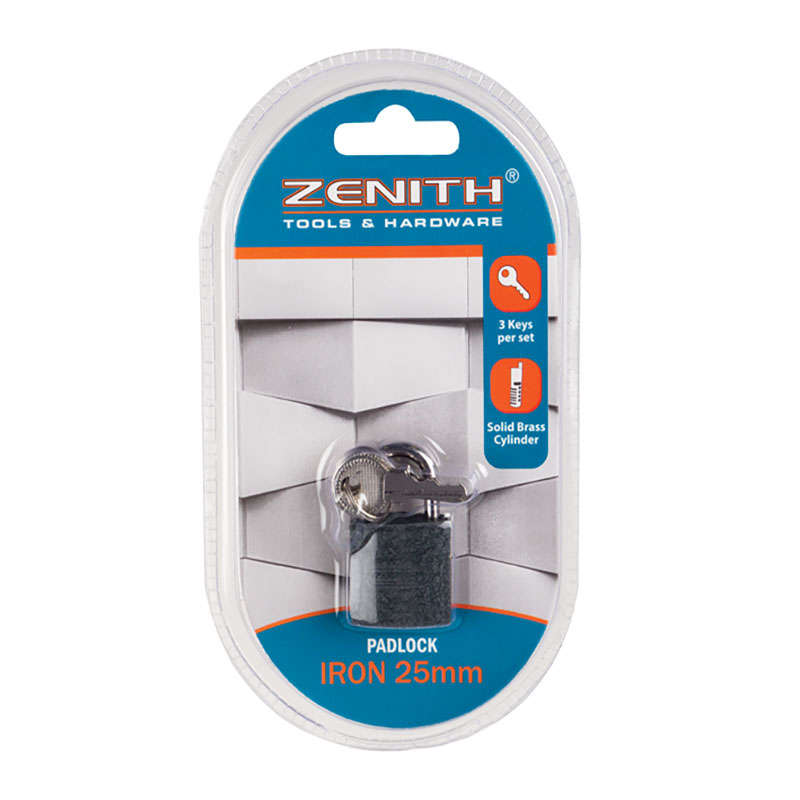 Zenith - Padlock - Iron - 25mm