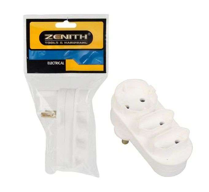 Zenith - Euro Adaptor Plug - (2 x 5amp)